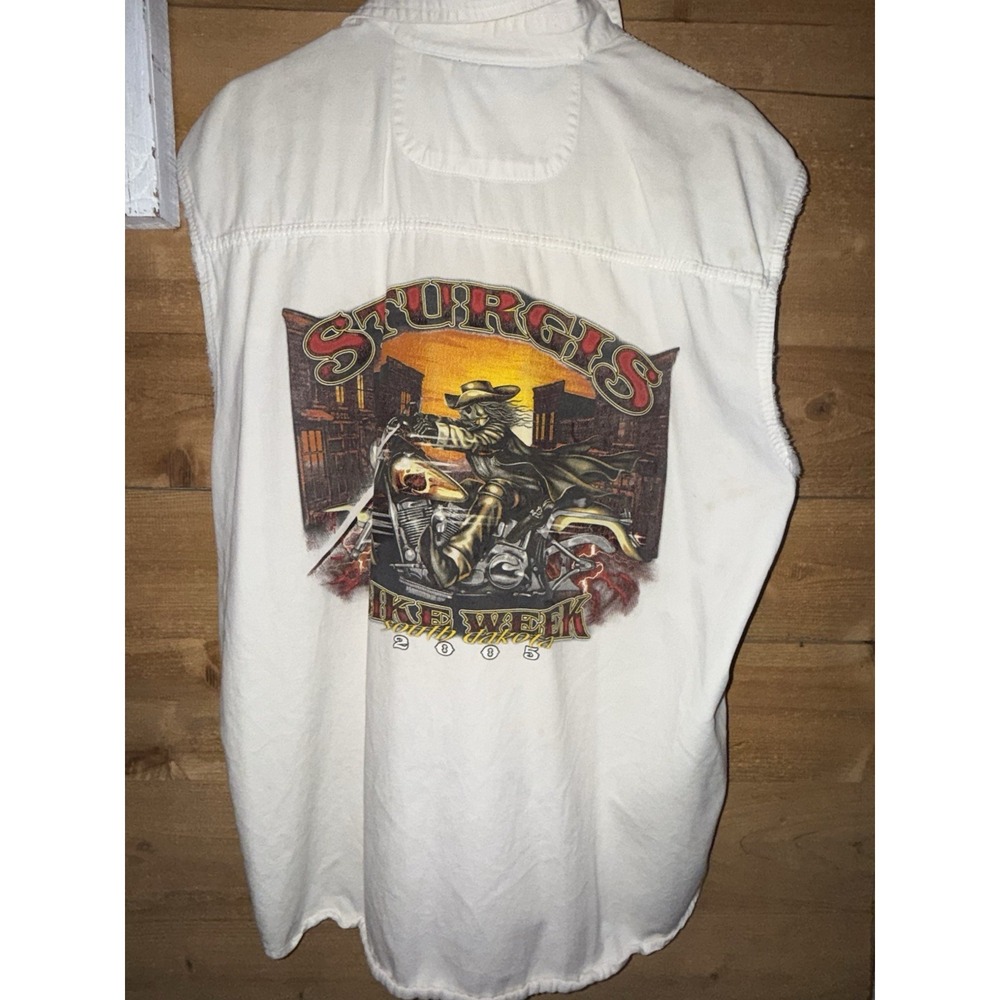 Vintage Sturgis biker shirt Bike Week Harley Davidson 2005